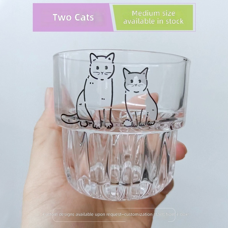 Two cats-in stock pattern-250ml