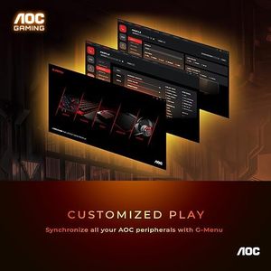 高速配信AOC 24G15N Led PCコンピューターモニターライトバー24インチPCスクリーンケース180Hzモニターオーディオインターフェース付き - Product Image 4
