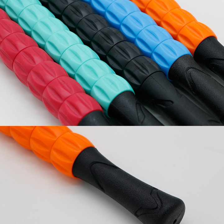 Masajeador de músculos con rodillo de masaje para aliviar el dolor de cuerpo completo, relajante, liberación miofascial, gatillo profundo en piernas, brazos, espalda