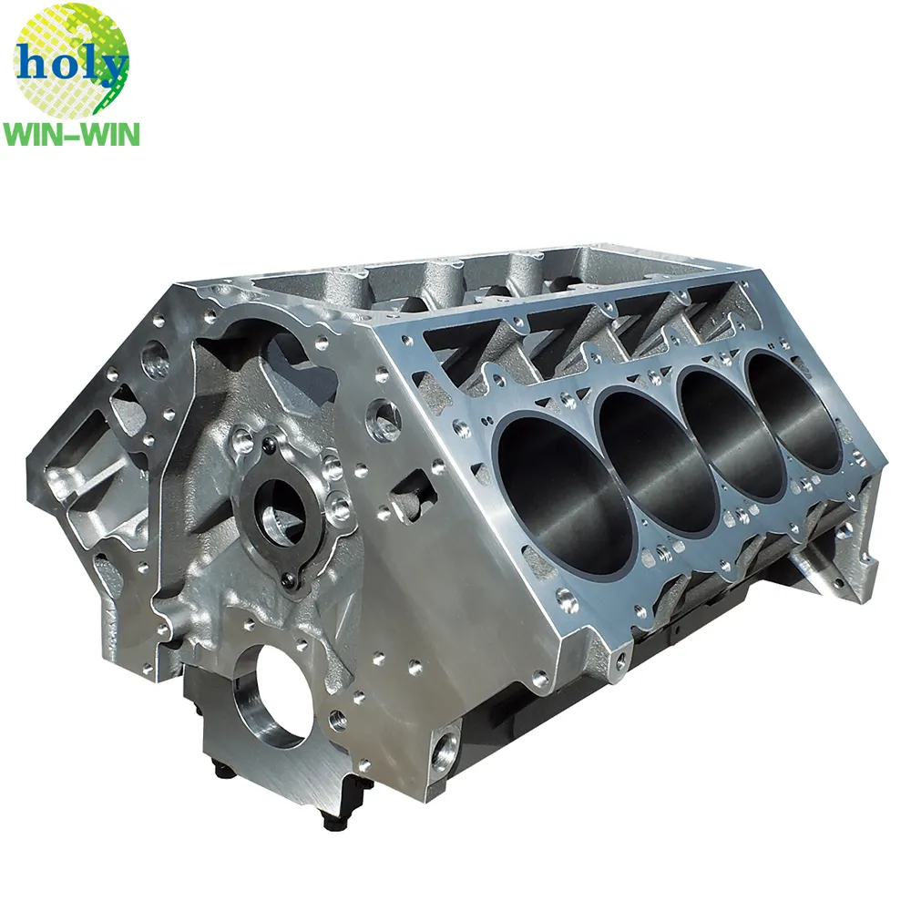 Komponen presisi tinggi CNC 5 sumbu Aluminium 6063/7071 CNC blok mesin Billet mesin untuk otomotif