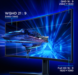 2/4K 144HZ 34 Inch WFHD <strong>LCD</strong> Module Screen Touch Curved Frameless <strong>EDP</strong> <strong>Interface</strong> Gaming Curved Monitor <strong>Display</strong> - Product Image 2