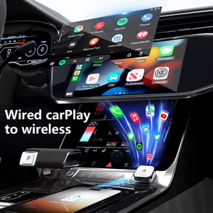Android Auto Dongle Mini cablato ad adattatore di proiezione senza fili per Android Auto di navigazione senza fili Carplay Box produttori - Product Image 3