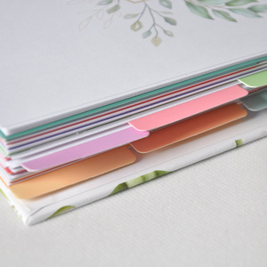 Fornitore di Planner professionale stampa personalizzata Notebook con calendario a spirale Non datato con tasca e adesivo - Product Image 3