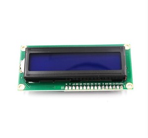5V 3.3V giallo blu bianco IIC 16*2 16x2 caratteri schermo modulo lcd display I2C lcd 1602 - Product Image 1