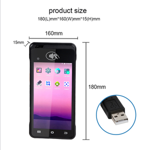 Sistema de pago de código Qr, terminal pos con impresora, Android, Pda, GPS, Wifi, 4G, 2d - Product Image 4