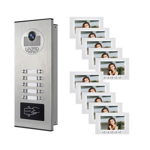 Customized Low Price Waterproof HD 720P Camera Smart <strong>Intercom</strong> Unlocking Function <strong>Video</strong> <strong>Intercom</strong> <strong>Systems</strong> for Apartment&amp;<strong>Buildings</strong> - Product Image 1