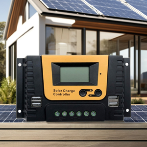 Regolatore solare 10A-80A LCD PWM/MPPT Char modalità 12V/24V sistema Volta per batteria piombo-acido ROHS applicazione di illuminazione certificata - Product Image 4