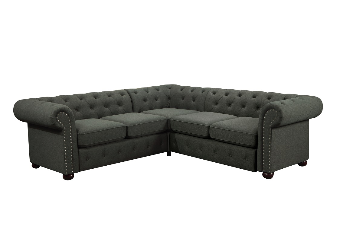 Comfortable Design Velvet Seater Sofa Set Living Room Blue Cheap Chesterfield Sofa