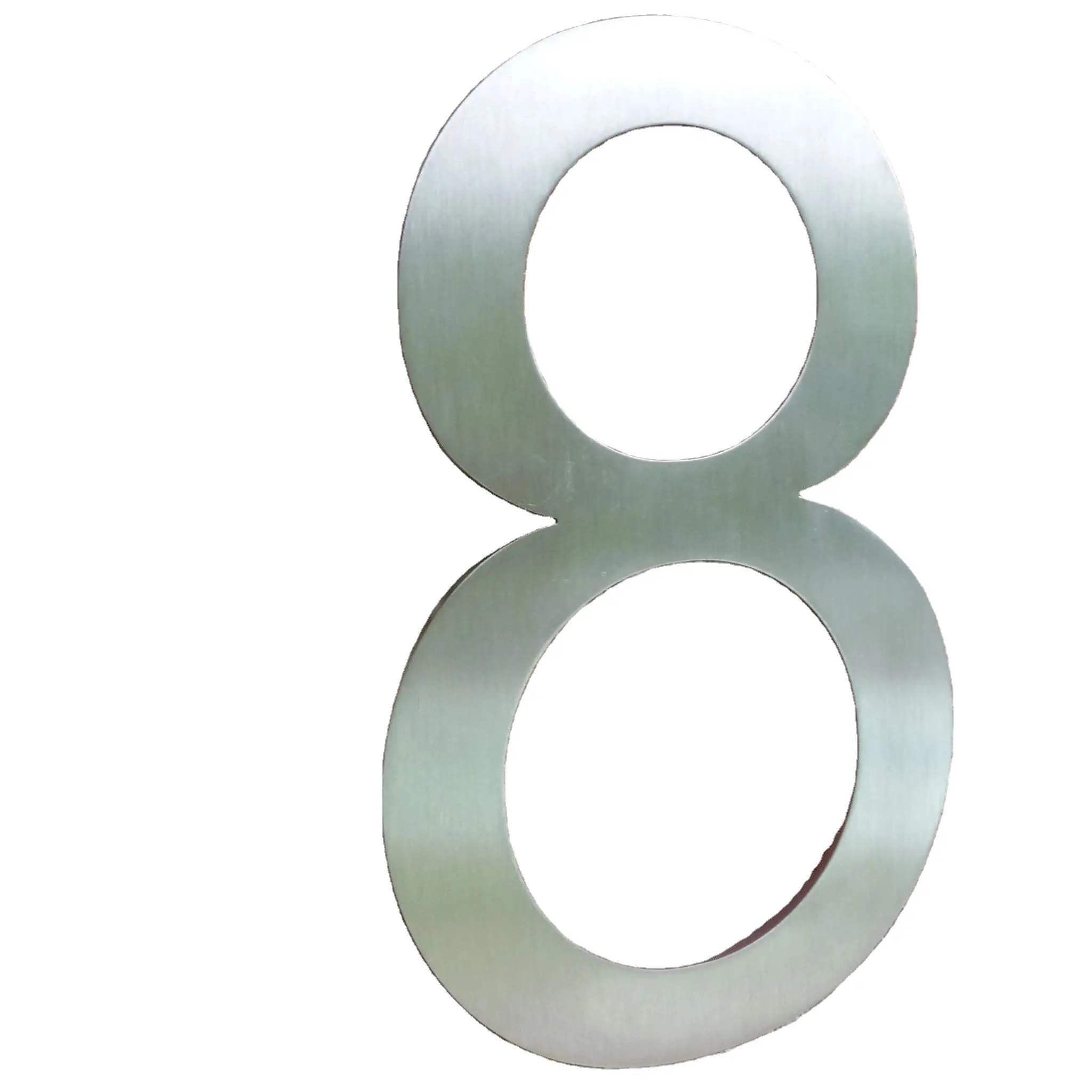 Outside apartment Stainless Steel Sign small Letter custom front door plate house number