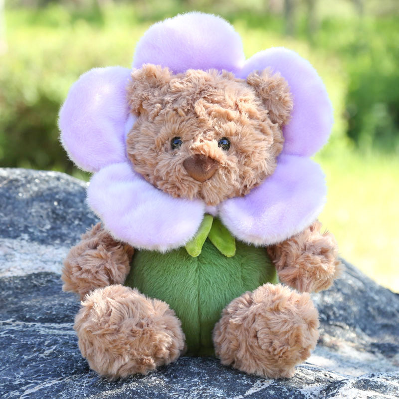 Fleurs violettes-30 cm (11,81 pouces)
