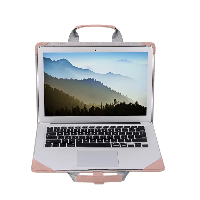 Bolso de cuero personalizado para portátil, funda protectora para Notebook, para MacBook, nuevo estilo