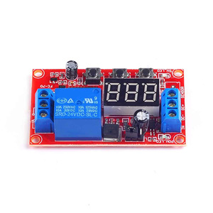 DC 5V 12V 24V LED Digital anzeige Home Automation Verzögerung relais Trigger zeit schaltung Timer Steuer zyklus Einstellbares Schalter modul - Product Image 6