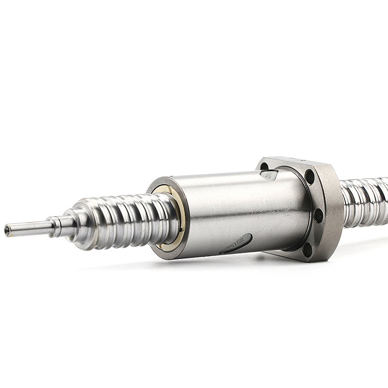 Left thread ball screw sfu2505 c7 grade linear cnc ball screw with ballnut