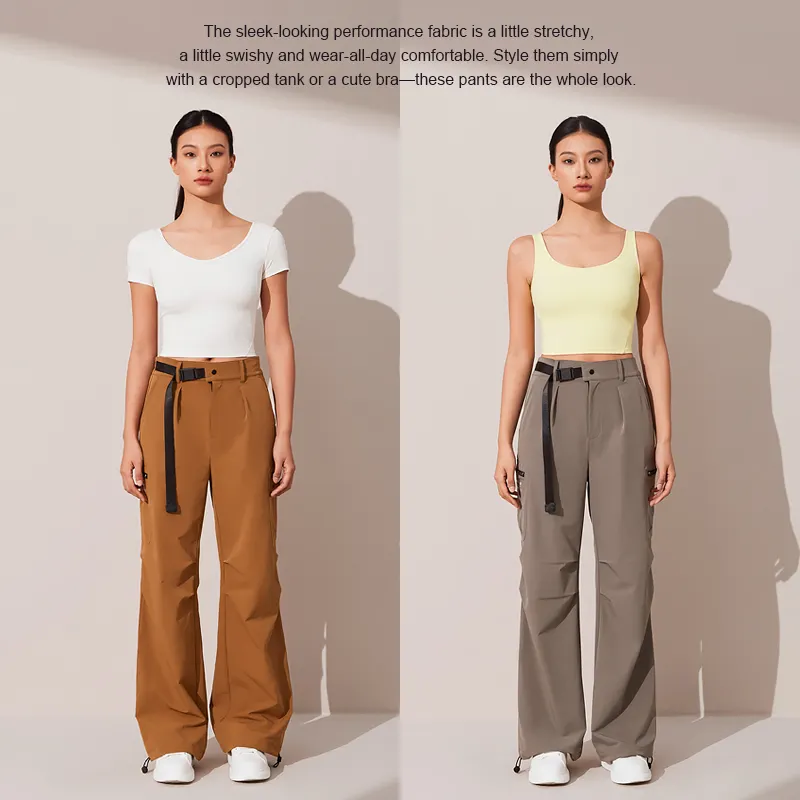 Activewear-Hersteller individuelle hochwertige DAMENHANDELN Arbeitshose lässige Vintage-Cargo-Hose für Damen