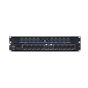 <strong>2</strong> <strong>input</strong> 10 <strong>output</strong> XLR Audio <strong>splitter</strong> for Stage performance wedding meeting