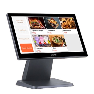 Capacitive Touch 15.6&quot; Industrial Grade Panel Till Machine Cash Register Pos <strong>All</strong> in <strong>One</strong> Machine <strong>for</strong> Coffee <strong>Shop</strong> - Product Image 1