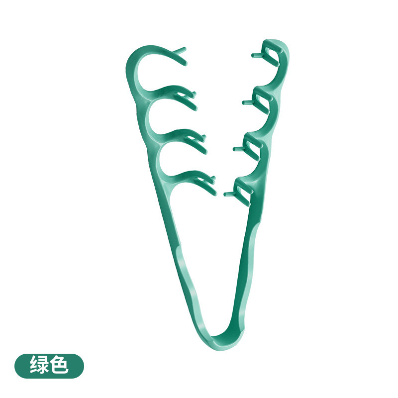 Peigne de coiffure vert de deuxième génération *1