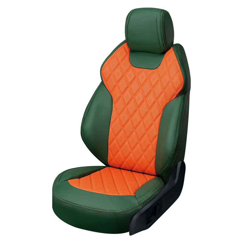 Verde Smeraldo e Arancione Vivace