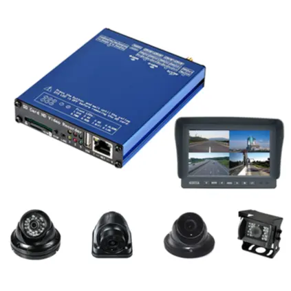 高品質4CH 1080PAHDカメラカーフリート管理システムMDVR DSM 4G LTE、リモートリアルタイムモニタリングモバイルDVR