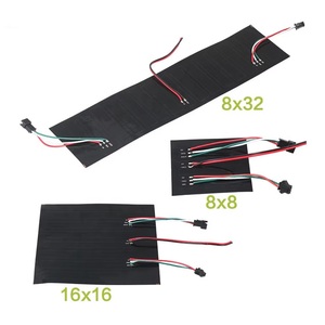 5V flexible LED-Matrix Ws2812 LED-Matrix 64 256 Pixel 5V Flexible RGB Ws2812 SK6812 LED-Punkt matrix