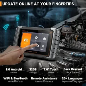 FOXWELL NT809TS TPMS-Programmier werkzeug Alle Systeme Diagnose tool Bidirektion ale Steuerung 30 OBD2 Bluetooth Automotive Scan zurücksetzen - Product Image 2