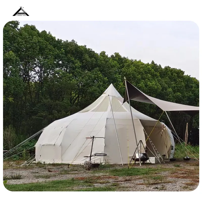 Boteen 4-5 명 여행 하이킹 야외 캠핑 초경량 텐트 휴대용 해변 접는 텐트