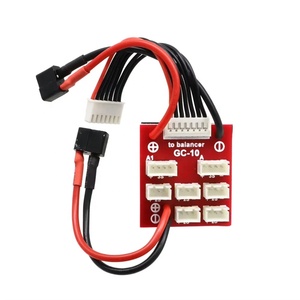 สายชาร์จมัลติฟังก์ชั่น RC 6s ถึง2*3S 3*2S 4s ถึง2*2S Lipo 18650แบตเตอรี่บอร์ดขยายสำหรับ Imax B6 B6AC JST-XH - Product Image 3