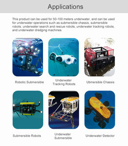 Encoder incrementale ad alta protezione IP68 Encoder rotativo da lavoro subacqueo 100m - Product Image 6