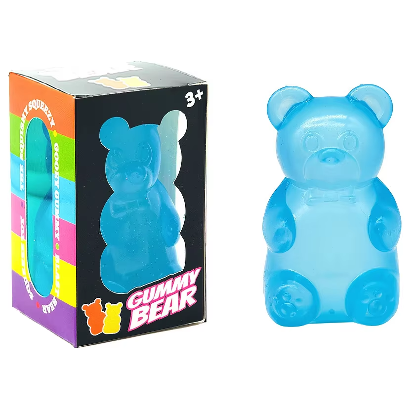 Candy bear-blue-boxed-flat pack/About 5-6 cm