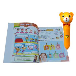 网校培训机构教材英语语音学习小学书带电池电源