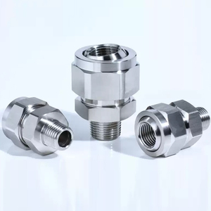 Threaded bóng nhanh chóng kết nối ống SS có thể điều chỉnh xoay khớp có thể điều chỉnh bóng Phụ kiện phổ bóng doanh - Product Image 3