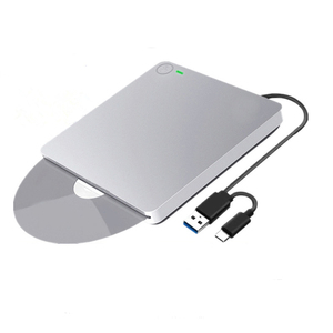 吸盘USB 3.0和C型DVD-ROM光驱外部超薄光盘光盘阅读器台式机笔记本电脑平板电脑DVD播放器