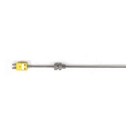 Flexible screw thread customized type K thermocouples for muffle furnace