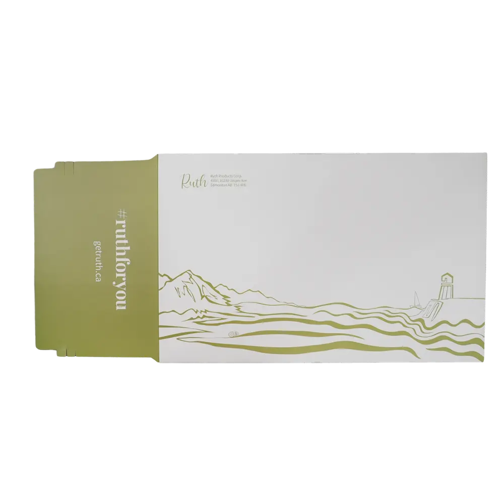 Usine personnalisé auto-adhésif enveloppe en papier carton enveloppe auto-collant enveloppe avec impression