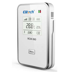 RCW-360 WiFi <strong>Temperature</strong> and Humidity <strong>Data</strong> <strong>Logger</strong> with <strong>External</strong> Temp and Humidity <strong>Sensor</strong> - Product Image 1