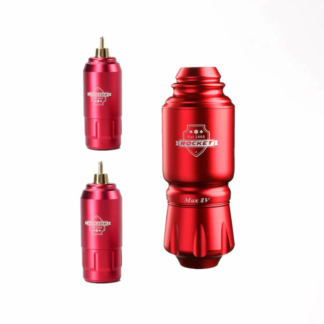 Batterie sans fil rouge * 2 + stylo court * 1