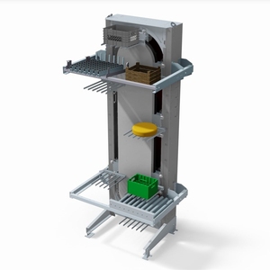 Kunden spezifische vertikale Förderer Fortschritt liche Lösungen für den vertikalen Material transport Aufzug Automat isierte zirkulierende Produktions linie - Product Image 3