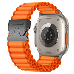 Bracelet orange (boucle noire) uniquement
