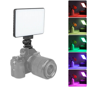 Yeni PAD192 RGB LED panel fotoğraf stüdyosu fotoğraf kiti 3200-9500k ayarlanabilir kamera fotoğraf dolgu-ışık çekim sahne YouTube - Product Image 5
