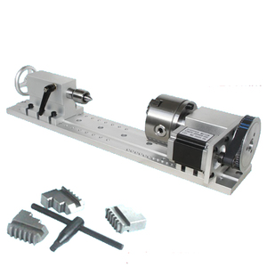 数控旋转轴多头旋转木材数控刳刨机4轴3d 4轴数控旋转台 - Product Image 4