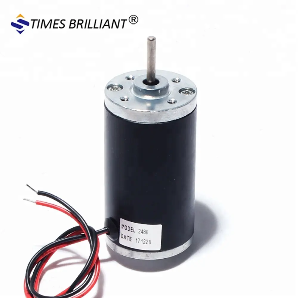 Moteur électrique brossé 12v, 8000 tr/min, expédition depuis la chine