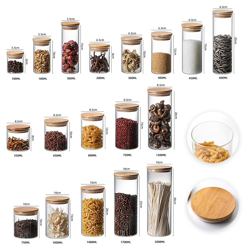 clear glass jar