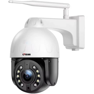 Camhi Pro 8MP 4k索尼IMX145高分辨率5X变焦镜头夜视音频报警人工智能跟踪4g无线PTZ摄像机 - Product Image 1