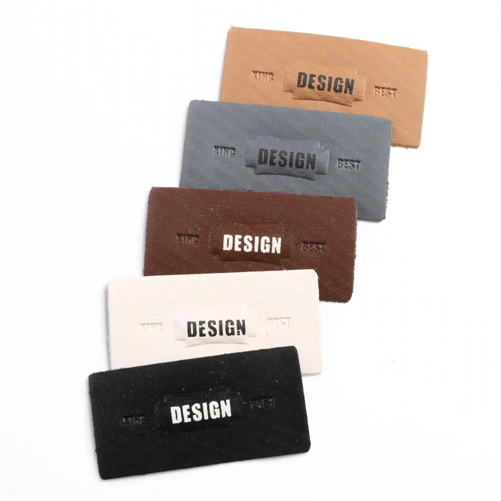 Custom Patches Customized Labels Leather Patch Luggage Tags For Jersey T-shirt Jean