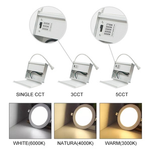 Yüksek lümen LED Potlight İnce gömme tavan Panel AYDINLATMA CCT - Product Image 5