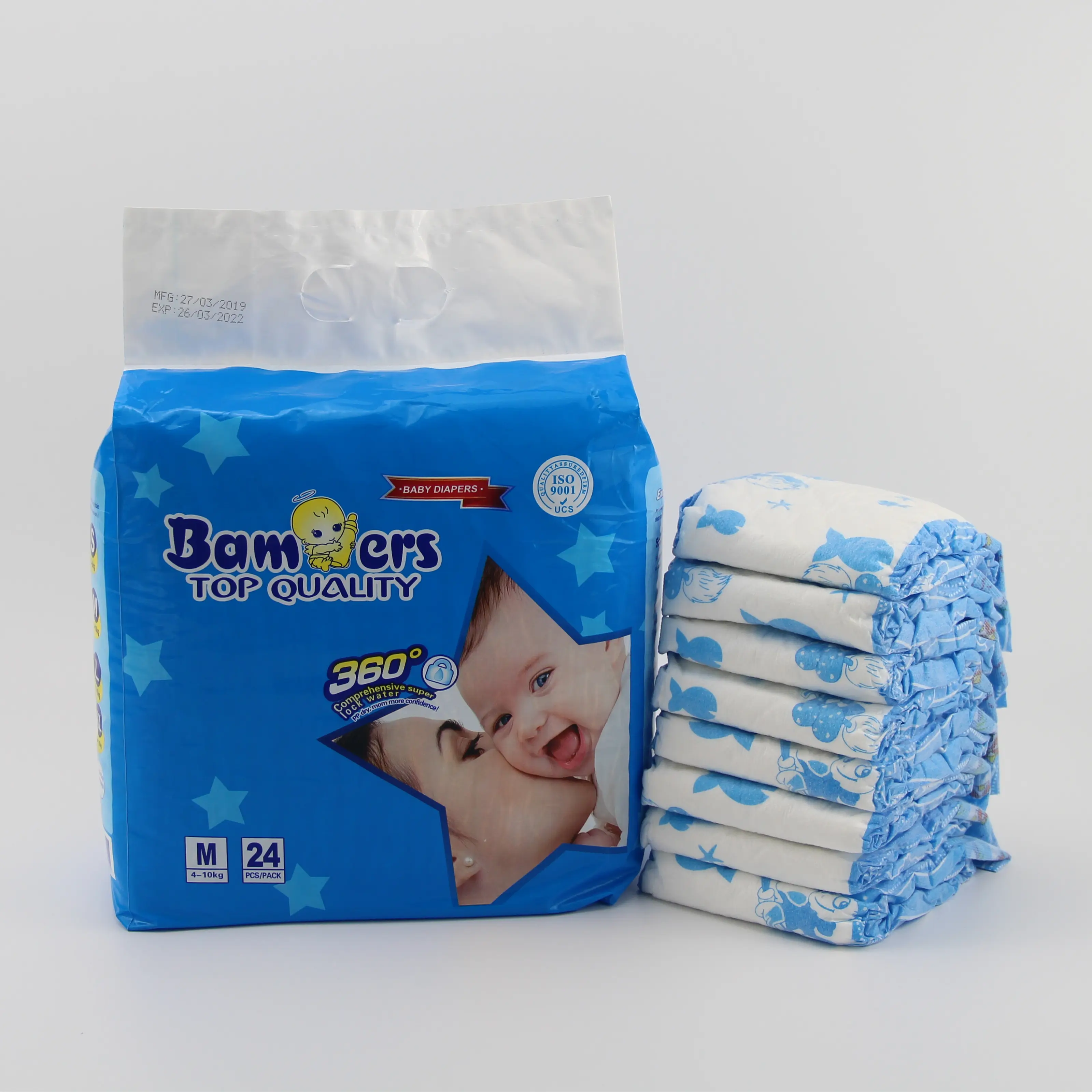 Fraldas descartáveis baratas para bebês, fraldas descartáveis para bebês/amostra grátis de fraldas para bebês, fraldas luvs japonesas ultra leakguards/mini fraldas de plástico azul