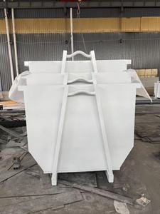 定制大型全尺寸垃圾处理滚装垃圾箱回收垃圾处理机械用跳过容器