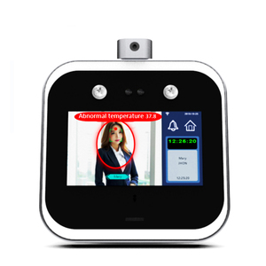 Sensor de temperatura corporal biométrico, Control de acceso, reconocimiento Facial, sin contacto, para entrada, salida, Terminal de asistencia de tiempo Facial - Product Image 1
