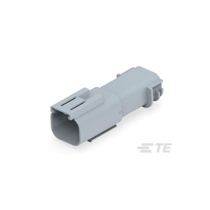 Originele Connectoren 9-2367341-2 2 Positie Plug Behuizingen 4.00Mm In-Line Vrijhangende 923673412 Rechthoekige Connector Grijs - Product Image 1