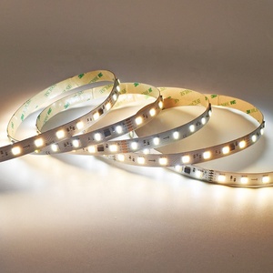 Programmazione indirizzabile striscia LED 56leds 14W flessibile SMD5050 CCT bianco 8 pixel LED luce 24V per UCS2904 IP20 65 68